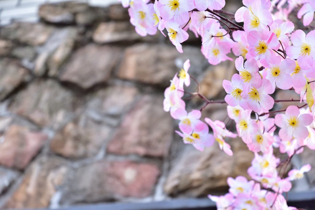 西鶴間1丁目 造花の桜です