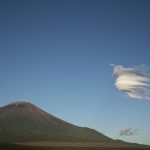 2018年8月22日 富士山とつるし雲です